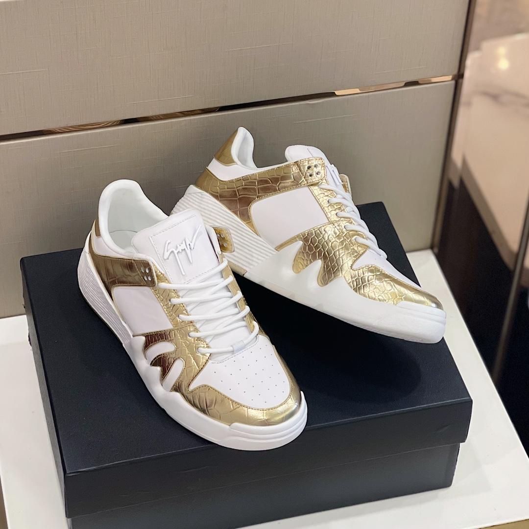 Giuseppe Zanotti Talon Paisley-print Sneakers - DopestKickz