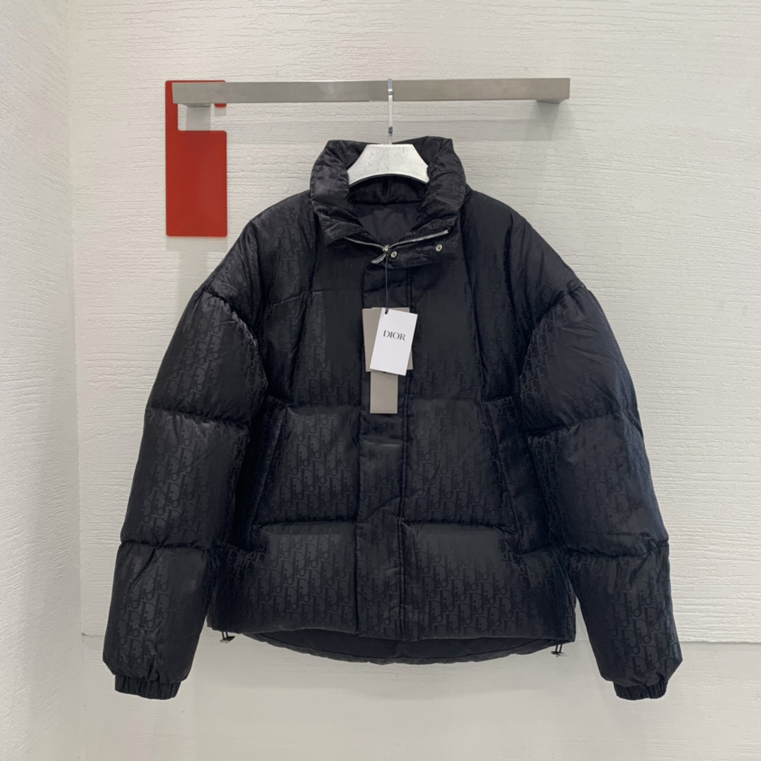 Dior Oblique Down Jacket - DopestKickz