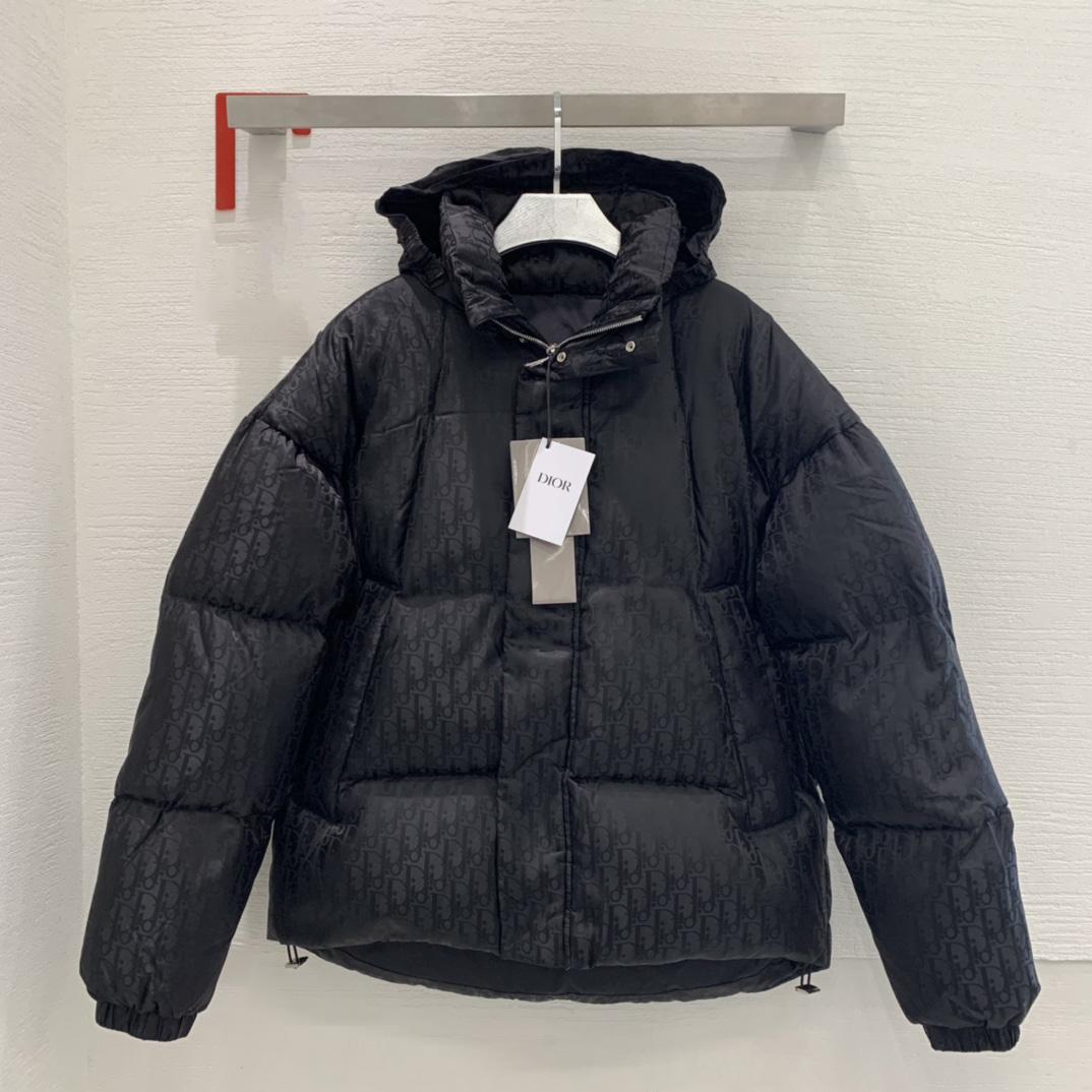 Dior Oblique Down Jacket - DopestKickz