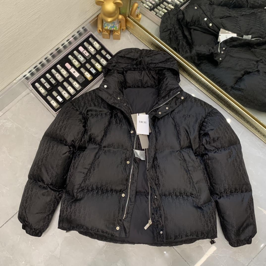Dior Oblique Down Jacket - DopestKickz