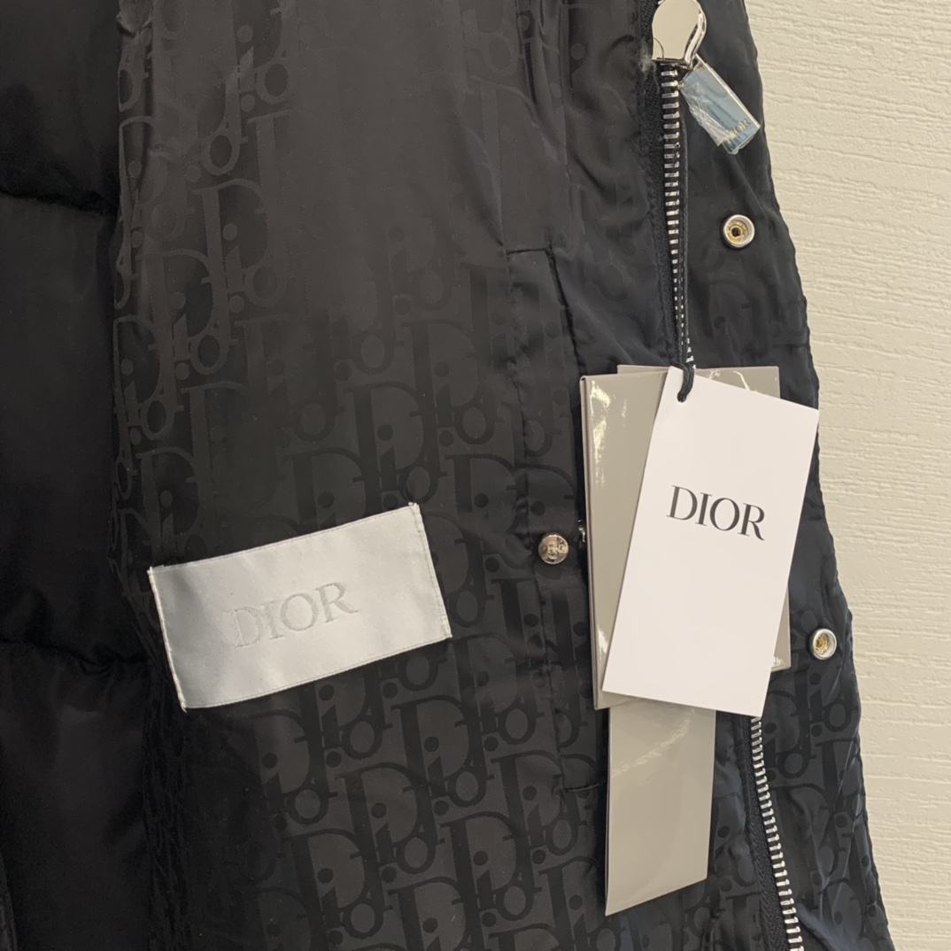 Dior Oblique Down Jacket - DopestKickz