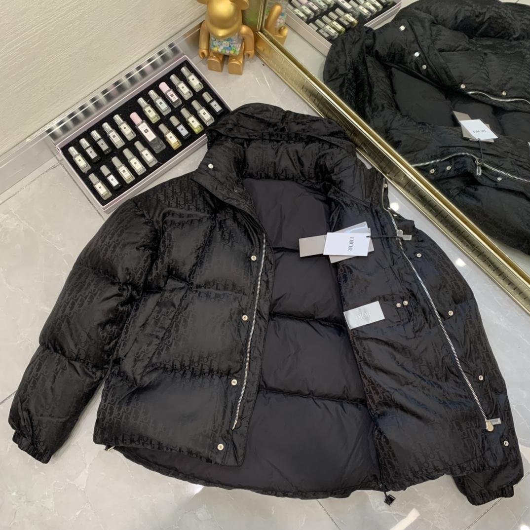 Dior Oblique Down Jacket - DopestKickz