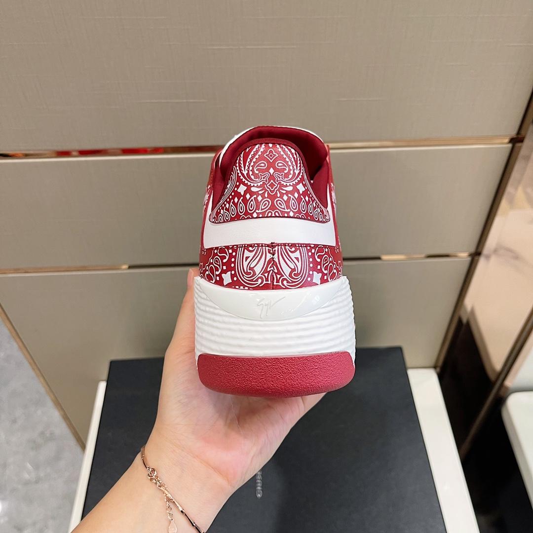 Giuseppe Zanotti Talon Paisley-print Sneakers - DopestKickz