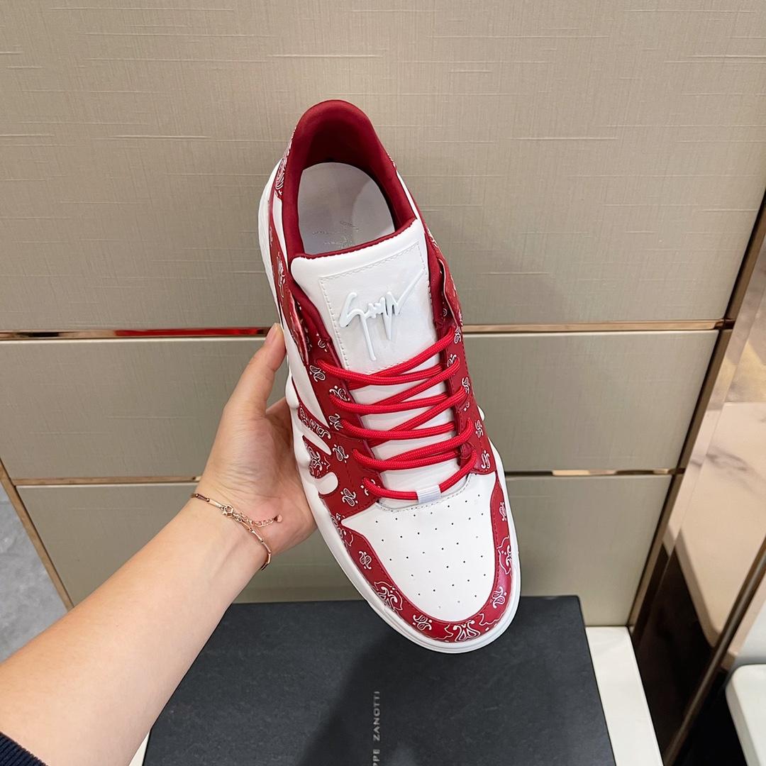 Giuseppe Zanotti Talon Paisley-print Sneakers - DopestKickz