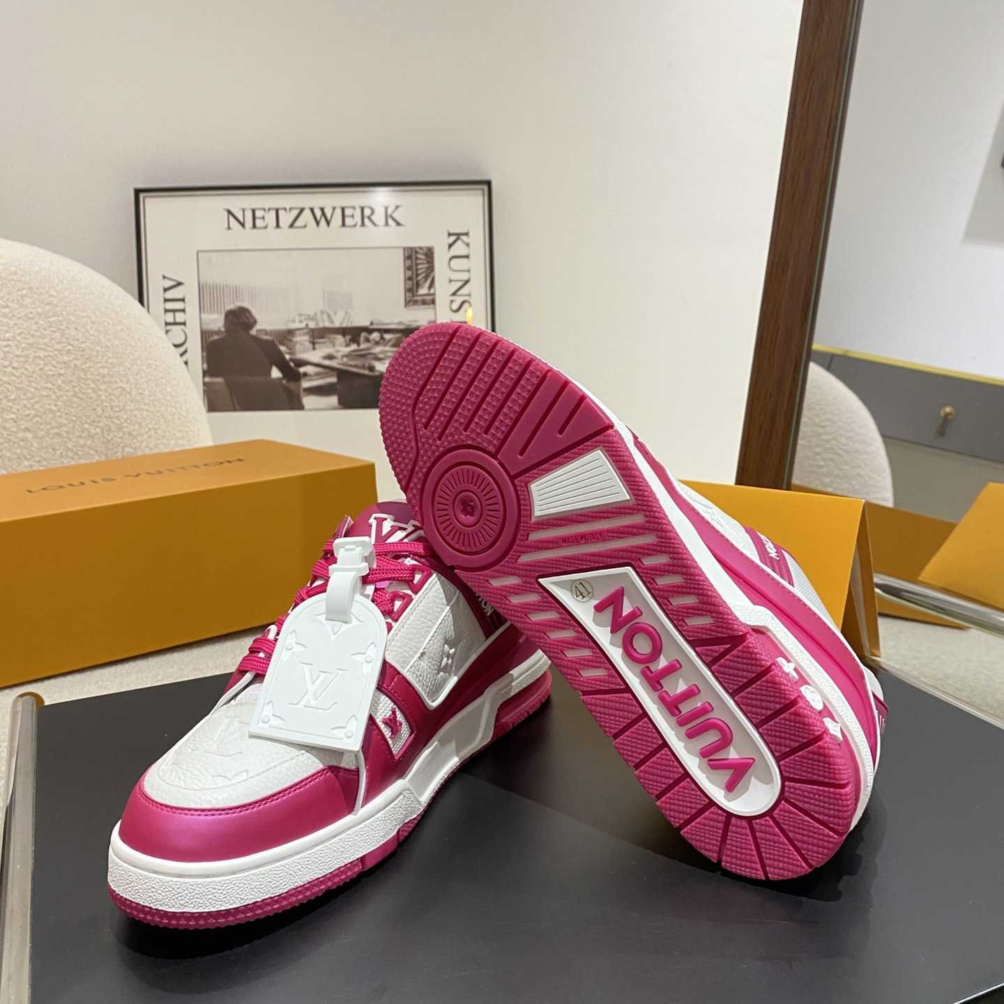 Louis Vuitton LV Trainer Sneaker         1ABOEY - DopestKickz