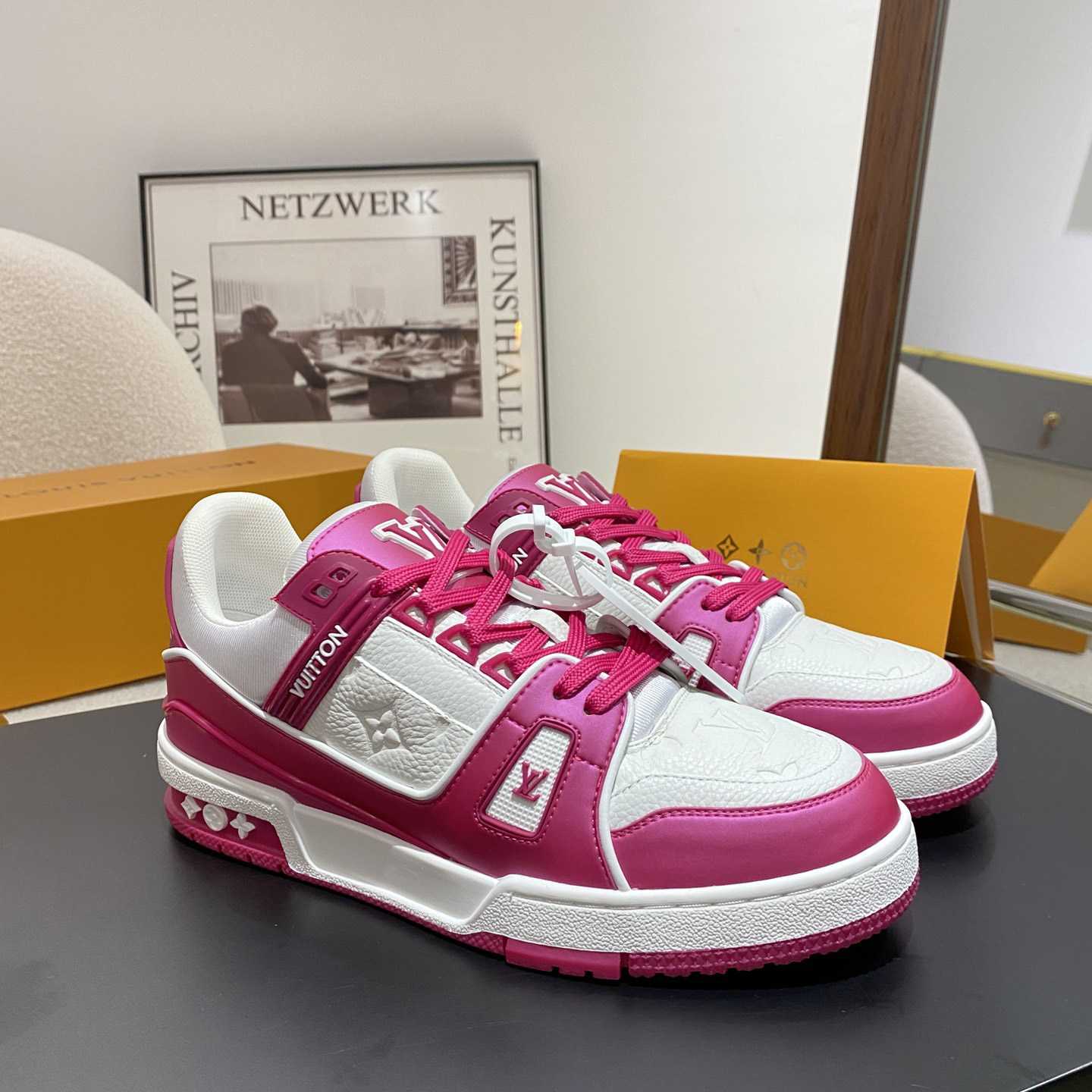 Louis Vuitton LV Trainer Sneaker         1ABOEY - DopestKickz