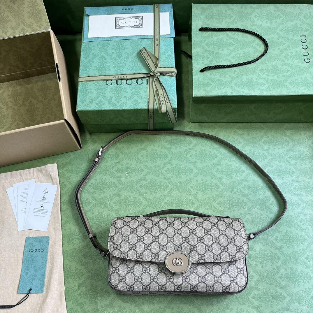 Gucci Petite GG Small Shoulder Bag(27-15-5cm) - DopestKickz