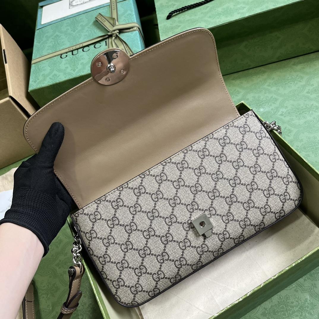 Gucci Petite GG Small Shoulder Bag(27-15-5cm) - DopestKickz