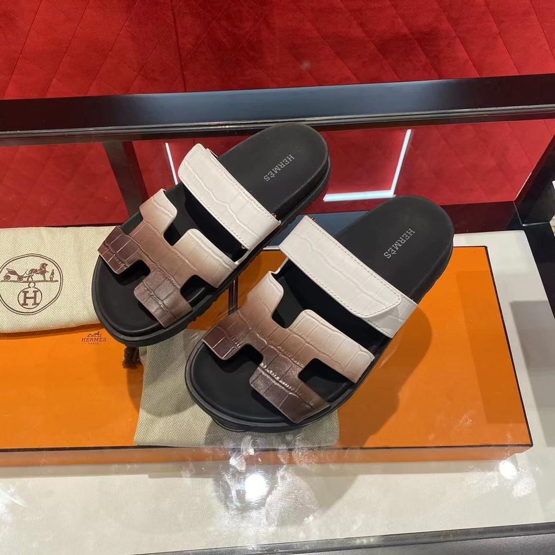 Hermes Authenticated Chypre Sandal - DopestKickz