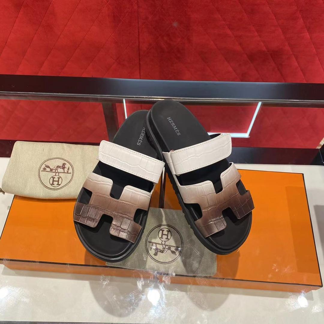 Hermes Authenticated Chypre Sandal - DopestKickz