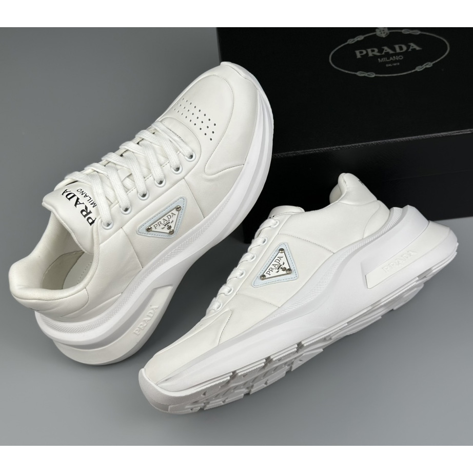 Prada Leather Sneakers(upon uk size) - DopestKickz