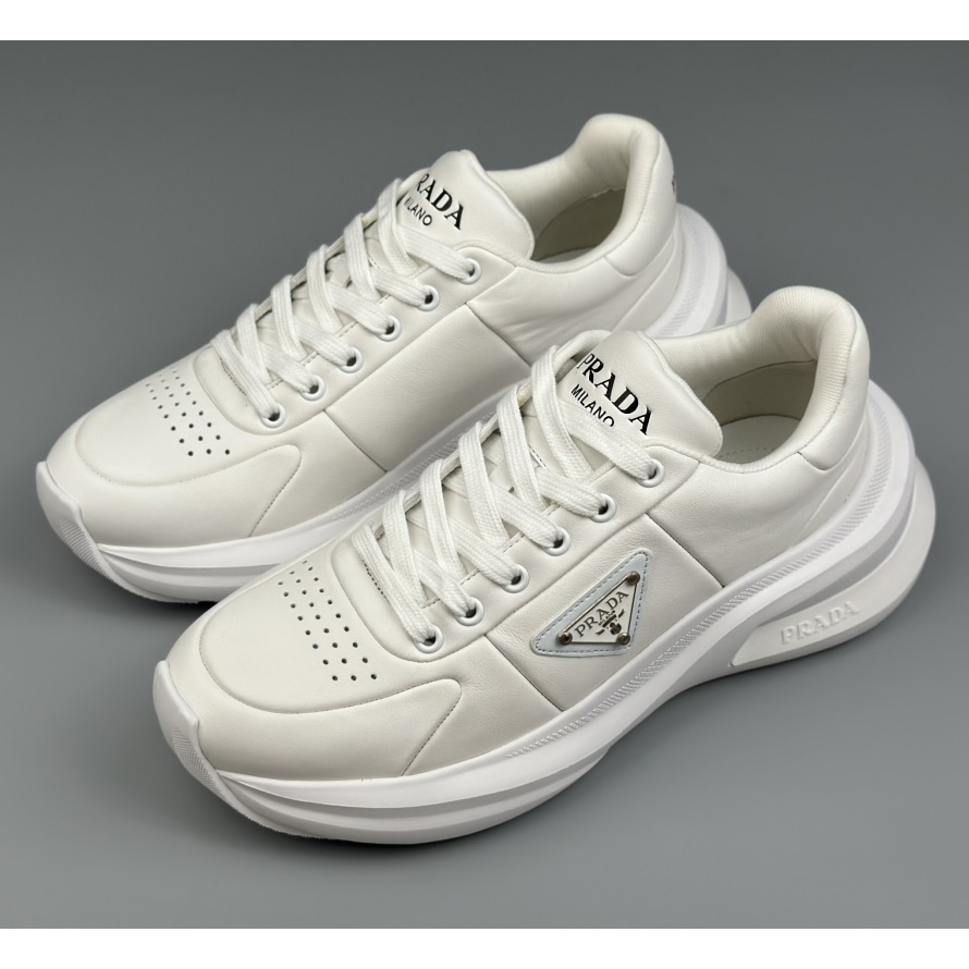 Prada Leather Sneakers(upon uk size) - DopestKickz