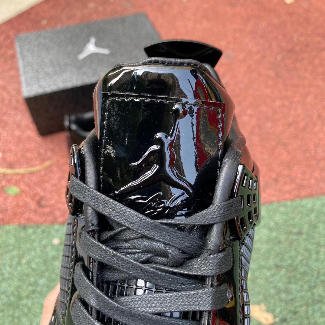 Air Jordan 4 Lab4 Black Sneakers    719864-010 - DopestKickz