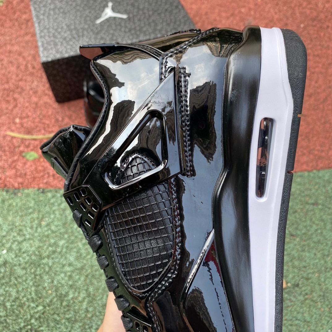 Air Jordan 4 Lab4 Black Sneakers    719864-010 - DopestKickz