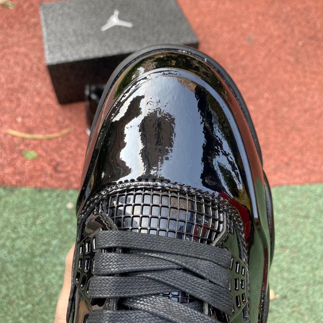 Air Jordan 4 Lab4 Black Sneakers    719864-010 - DopestKickz