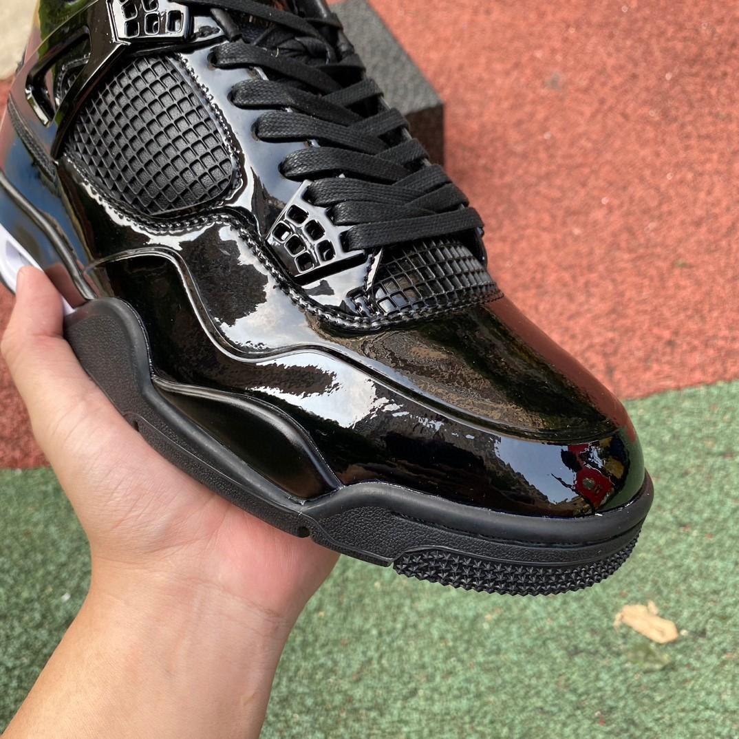Air Jordan 4 Lab4 Black Sneakers    719864-010 - DopestKickz