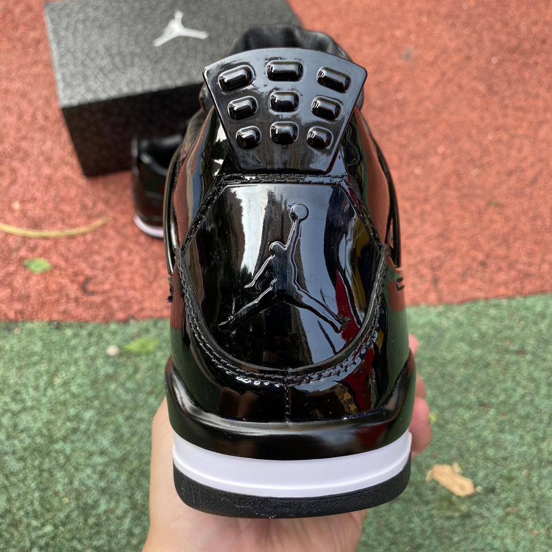 Air Jordan 4 Lab4 Black Sneakers    719864-010 - DopestKickz