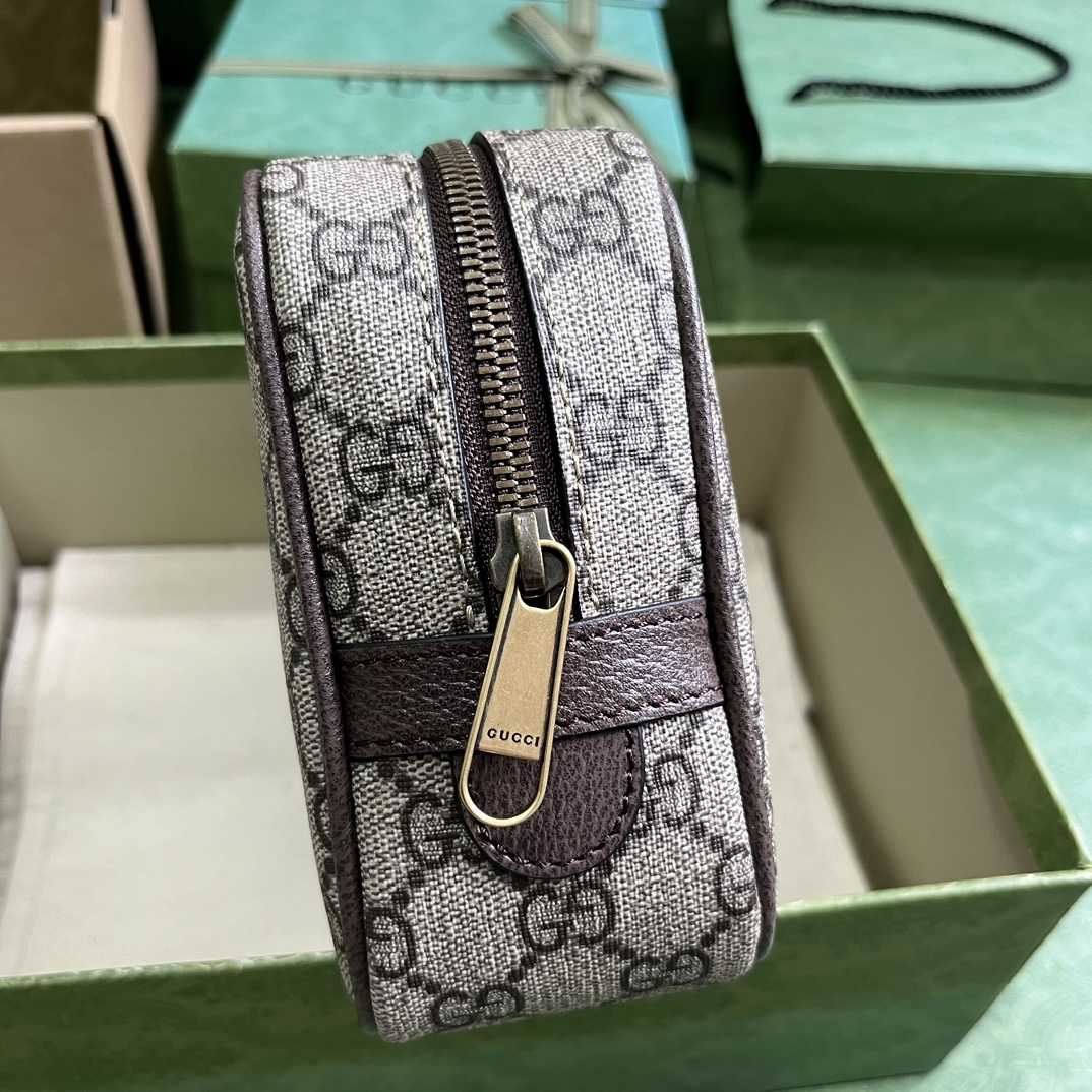 Gucci  Savoy Toiletry Case With Web (14.5x 23.5x 6.5cm) - DopestKickz