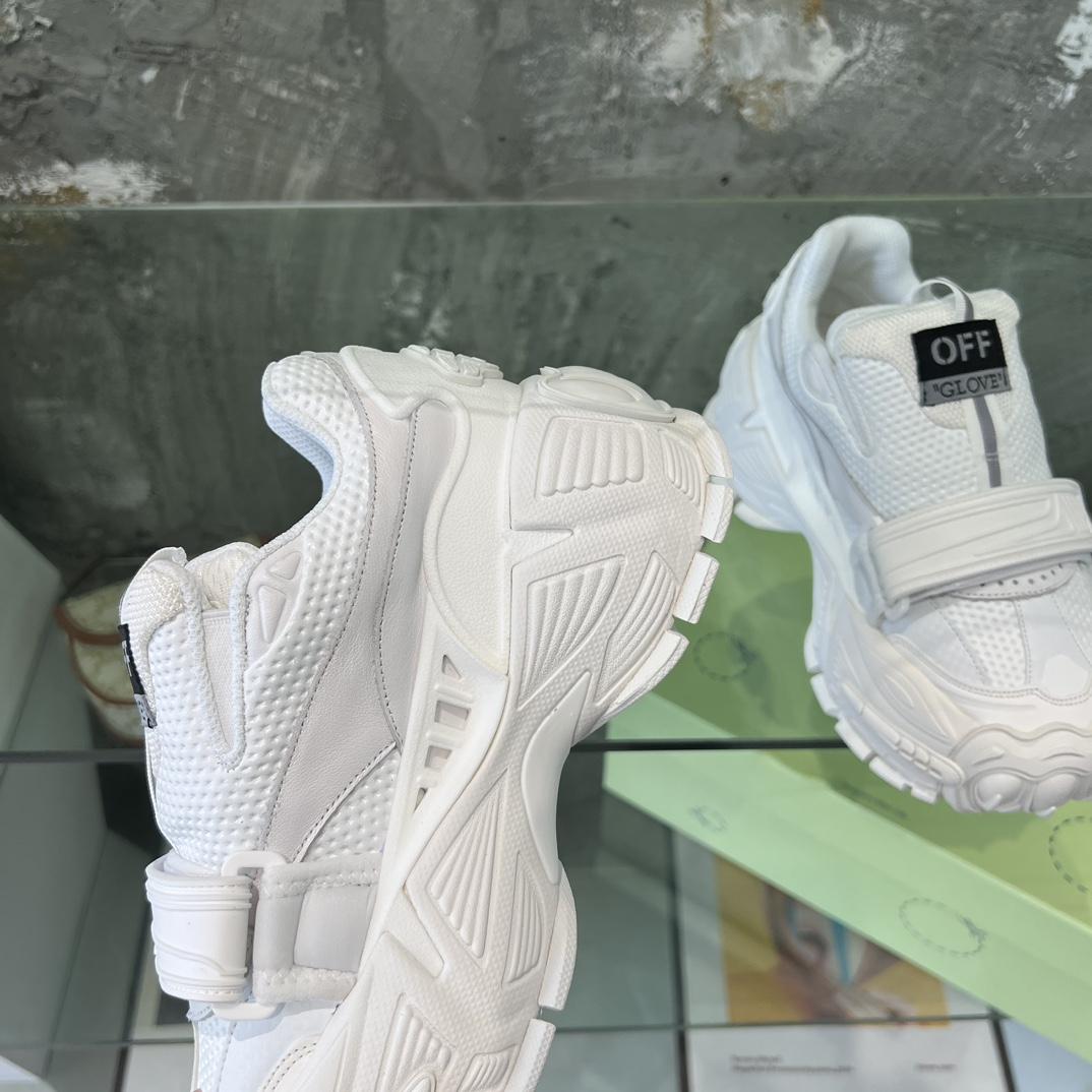 Off White Glove Slip-on Sneakers - DopestKickz