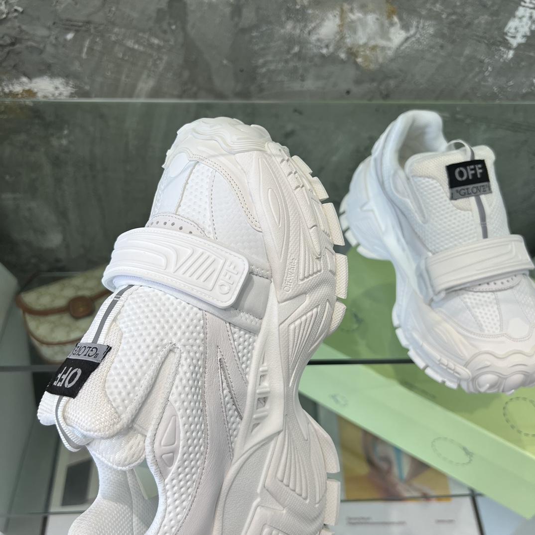 Off White Glove Slip-on Sneakers - DopestKickz