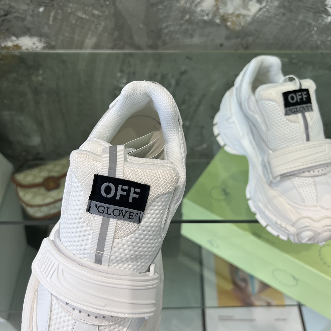 Off White Glove Slip-on Sneakers - DopestKickz