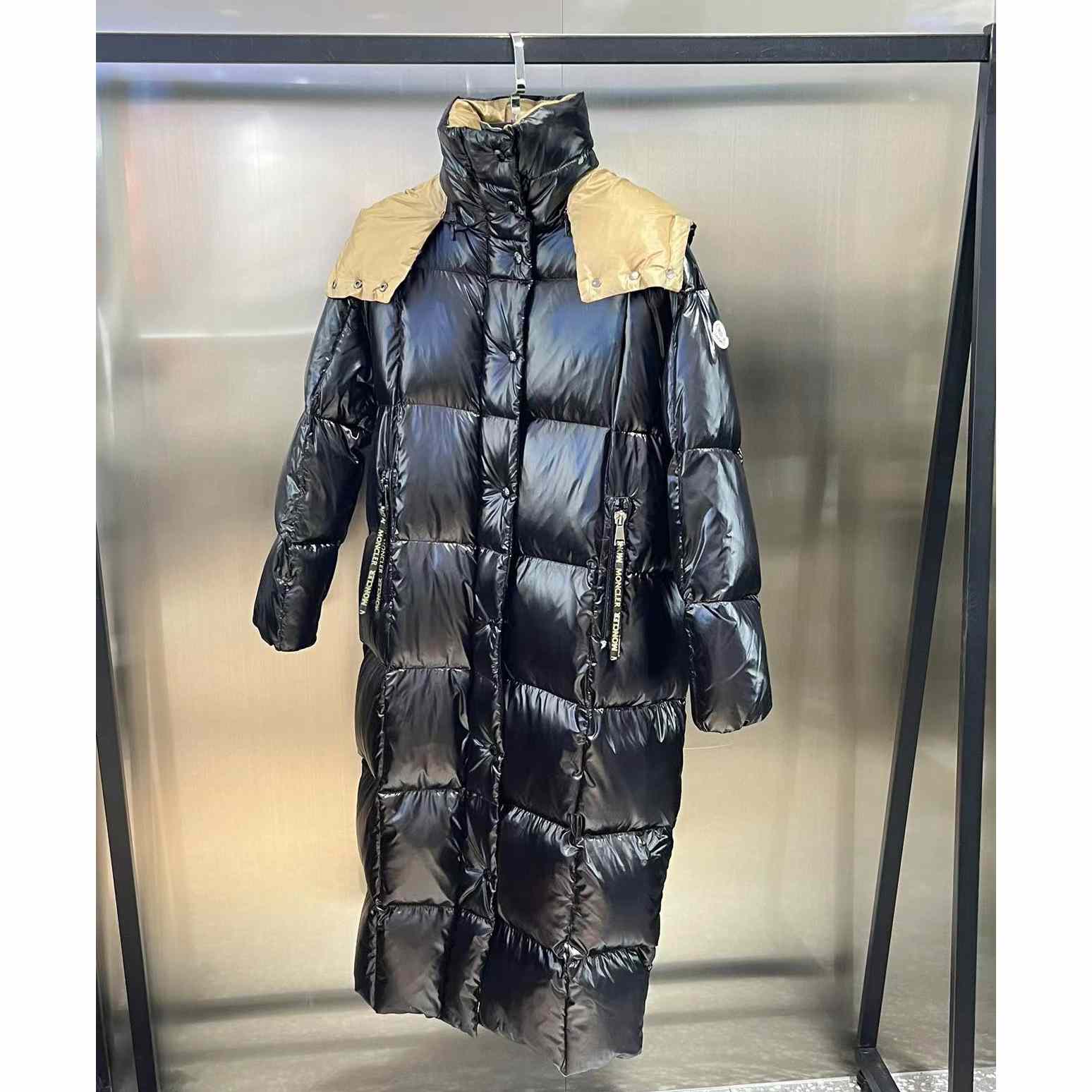 Moncler Parnaiba Long Down Jacket - DopestKickz