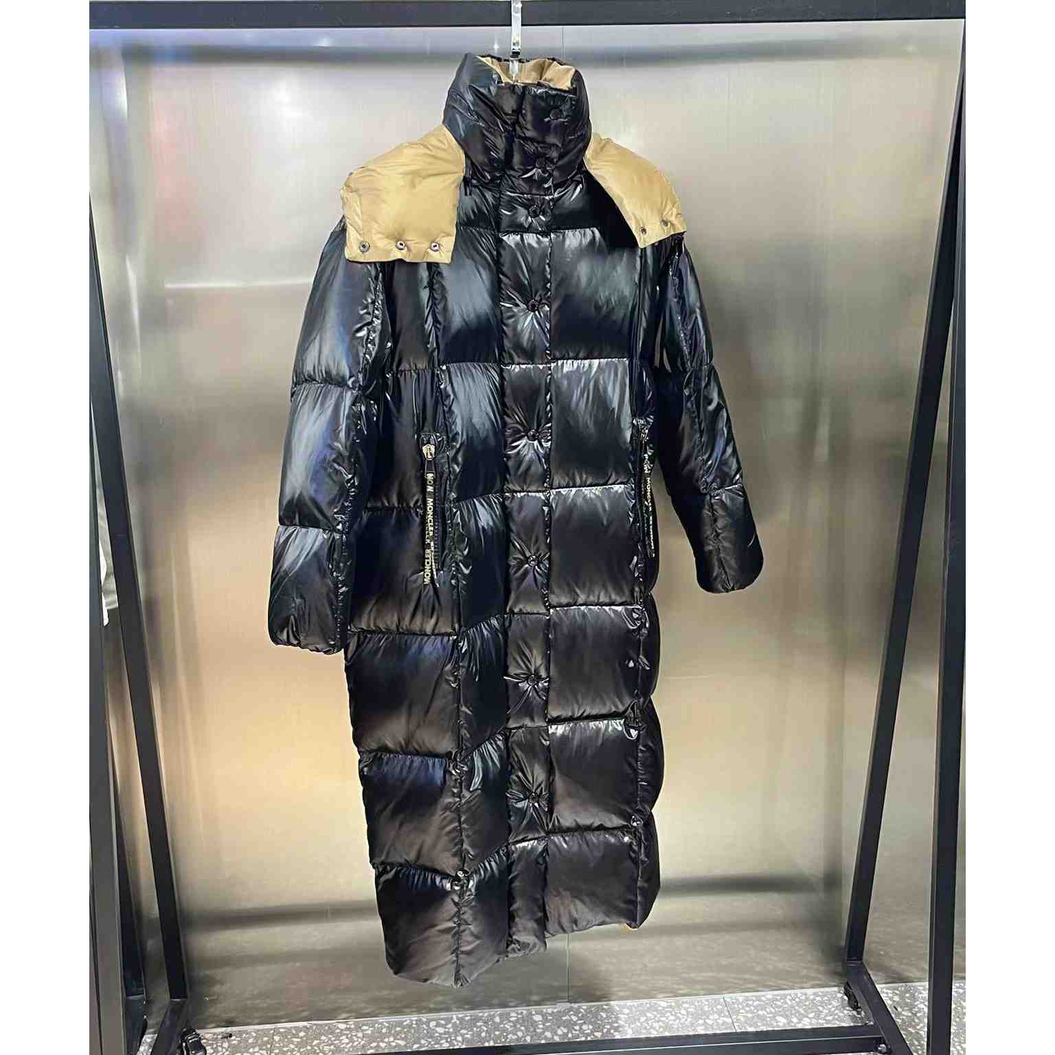 Moncler Parnaiba Long Down Jacket - DopestKickz