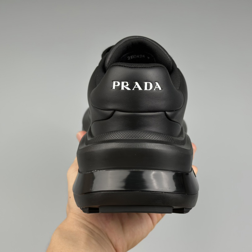 Prada Leather Sneakers(upon uk size) - DopestKickz