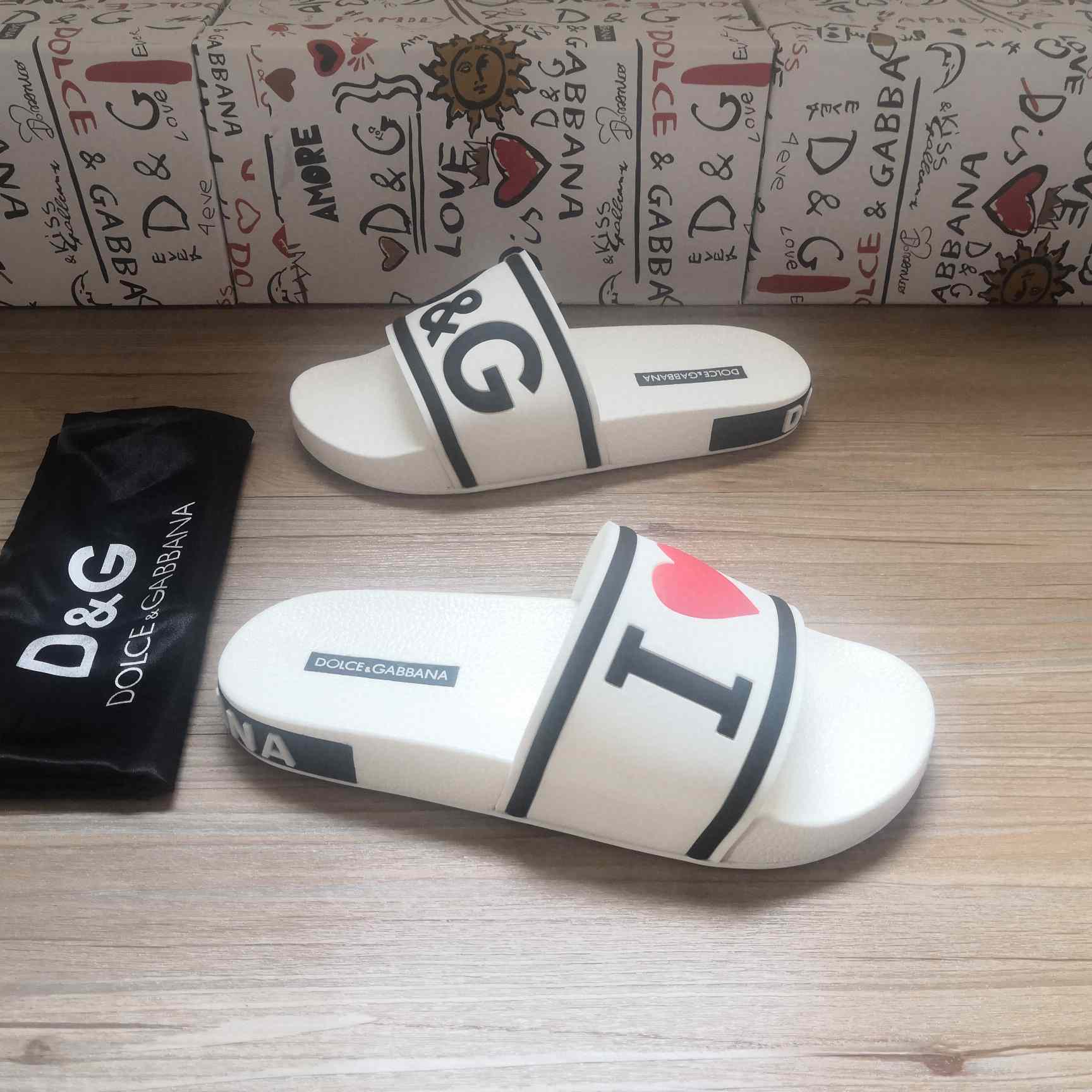 Dolce & Gabbana Logo Slides - DopestKickz