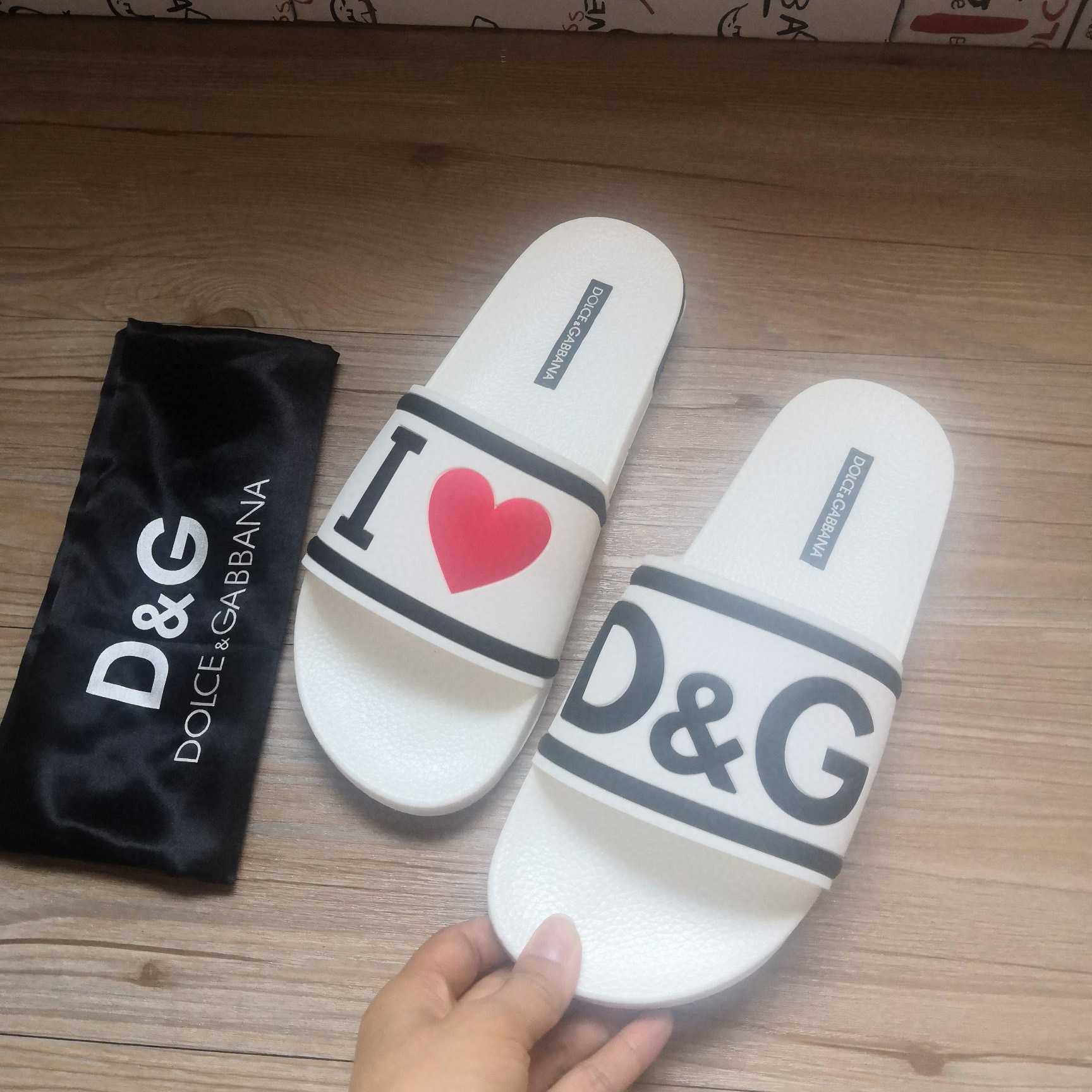 Dolce & Gabbana Logo Slides - DopestKickz