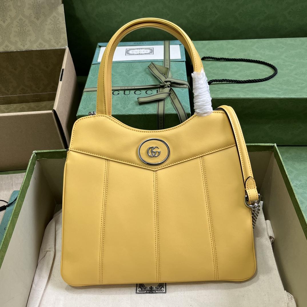 Gucci Petite GG Small Tote Bag (28-21-6.5cm) - DopestKickz