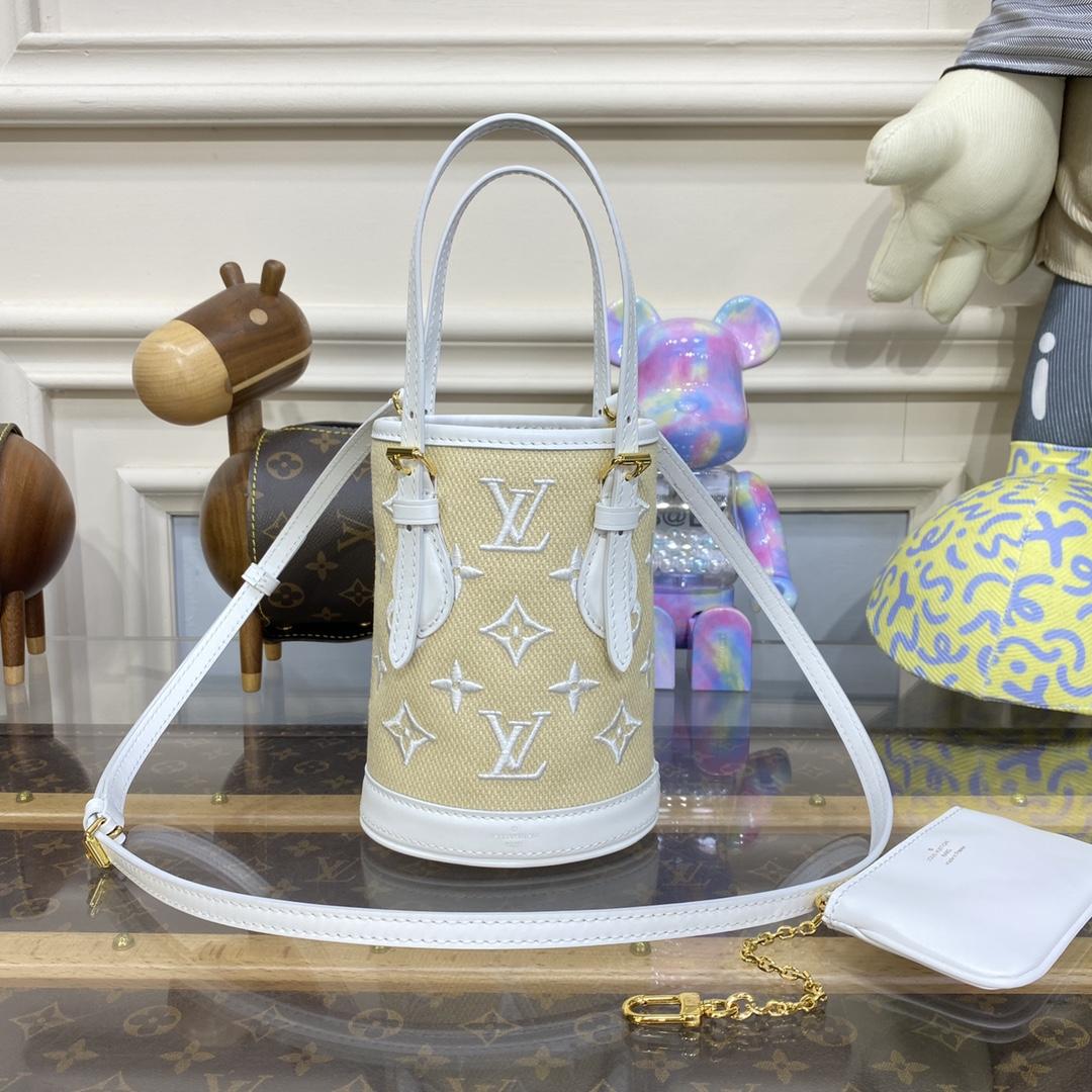 Louis Vuitton Nano Bucket (13*17*9cm) - DopestKickz