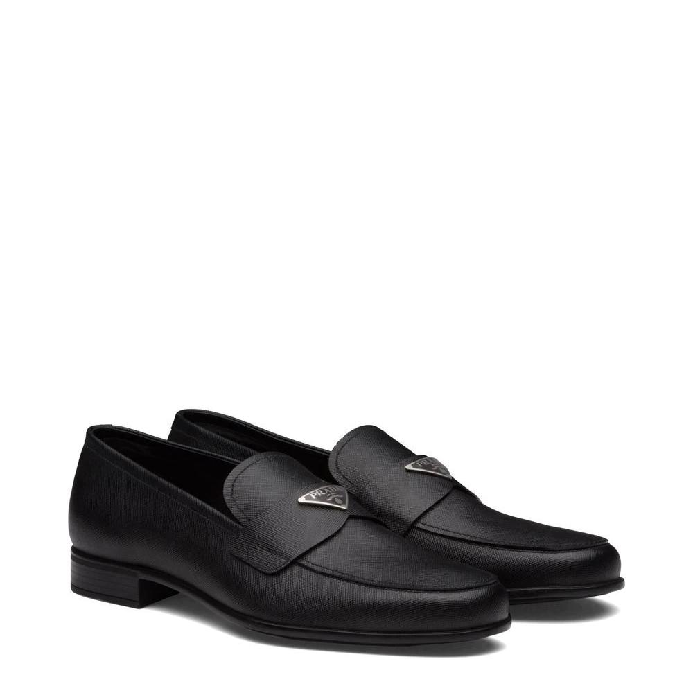 Prada Triangle Logo Loafers(Upon UK Size) - DopestKickz