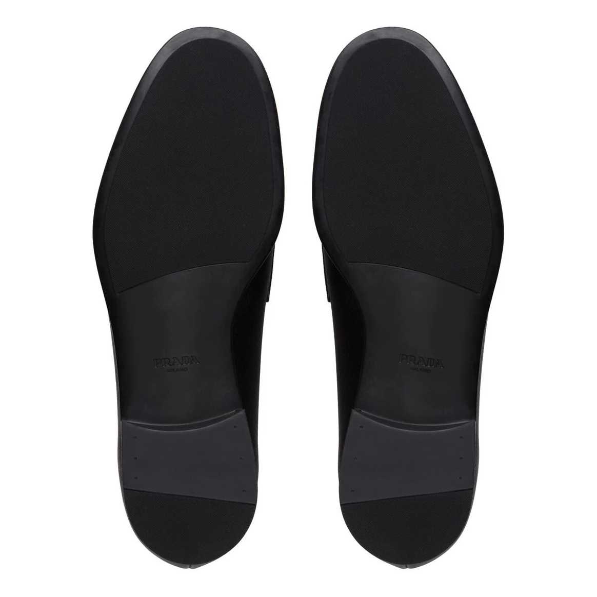 Prada Triangle Logo Loafers(Upon UK Size) - DopestKickz
