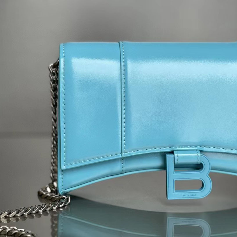 Balenciaga XS Hourglass Wallet Shoulder Bag  (19.3-11.9-4.8cm) - DopestKickz