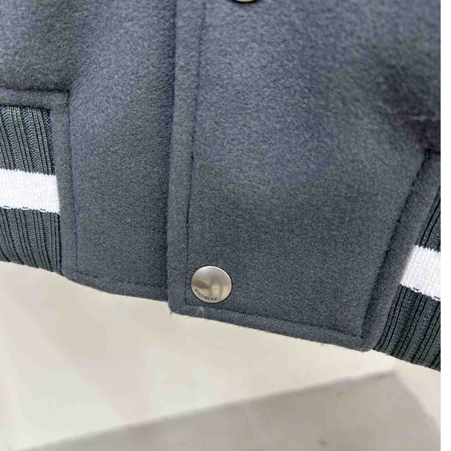 Givenchy Varsity Jacket In Wool And Leather - DopestKickz