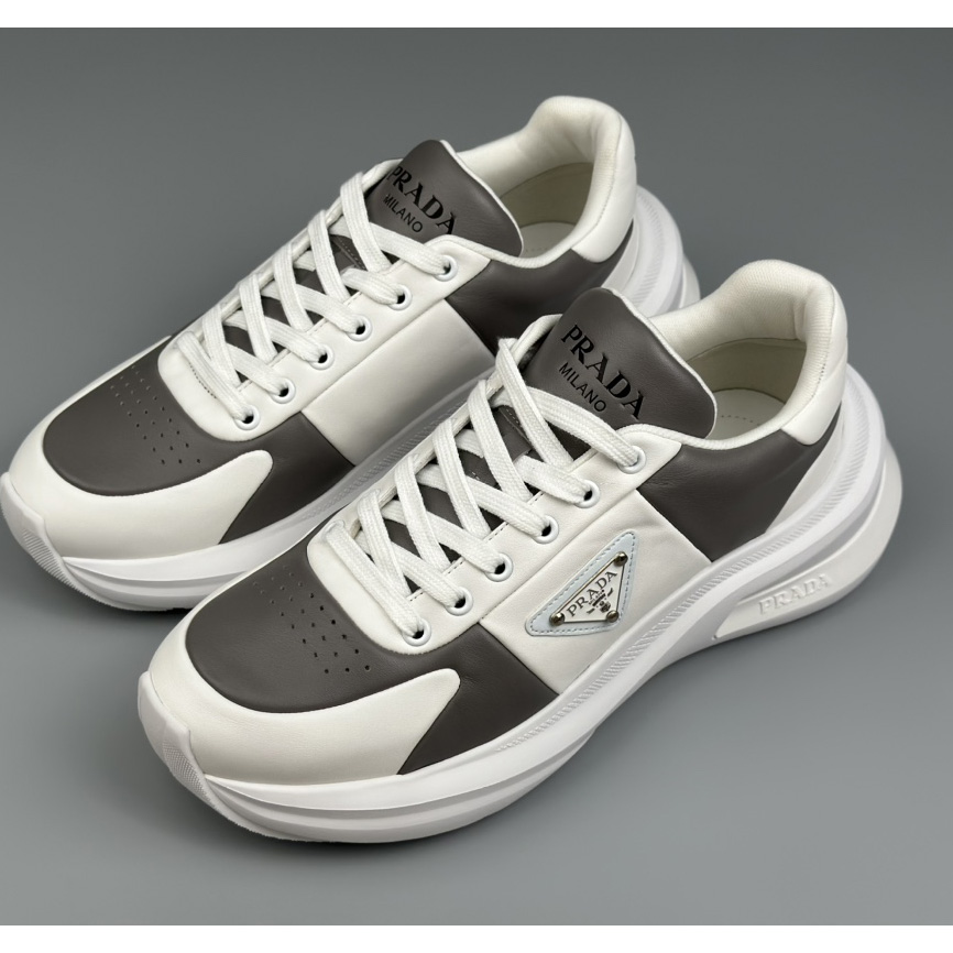 Prada Leather Sneakers(upon uk size) - DopestKickz