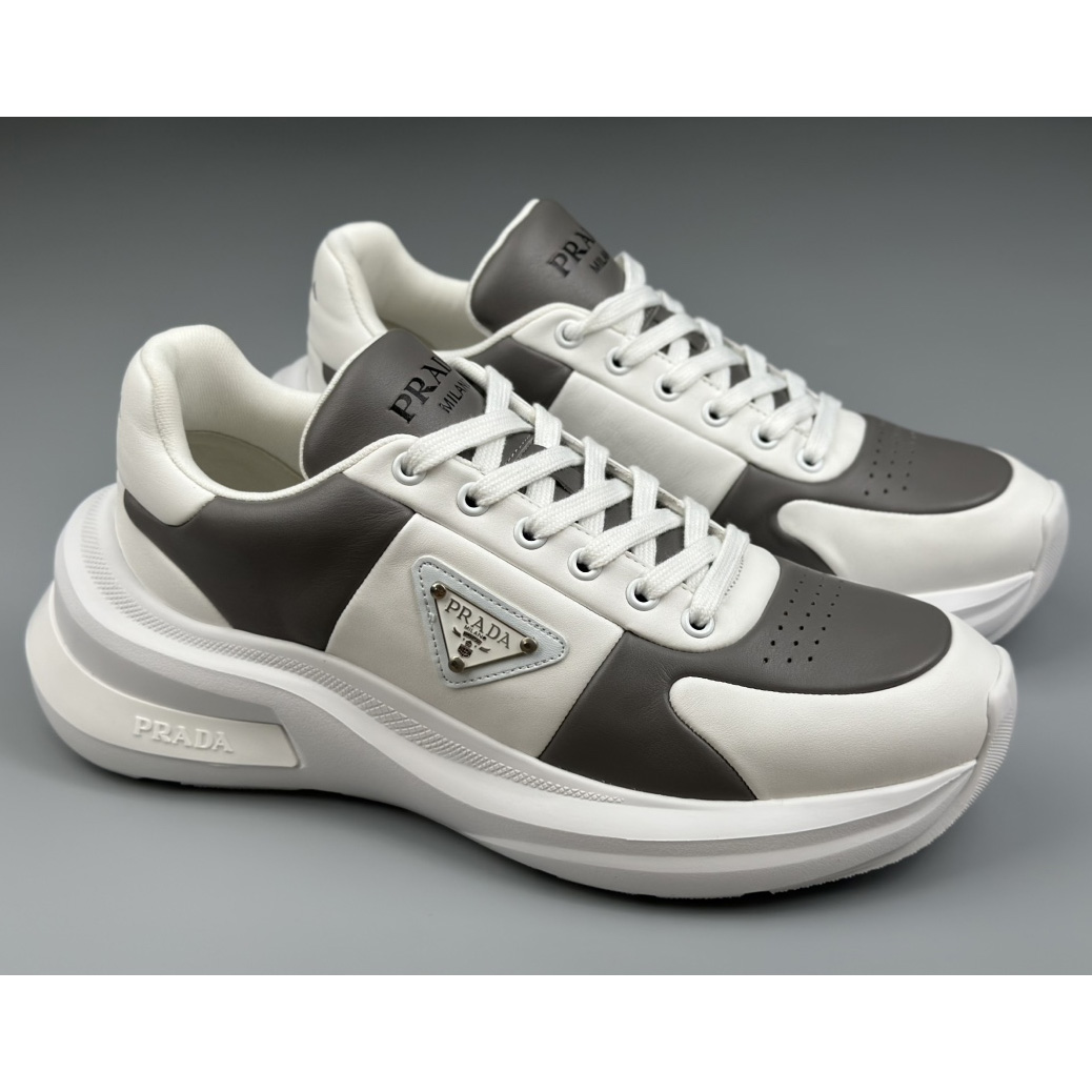 Prada Leather Sneakers(upon uk size) - DopestKickz