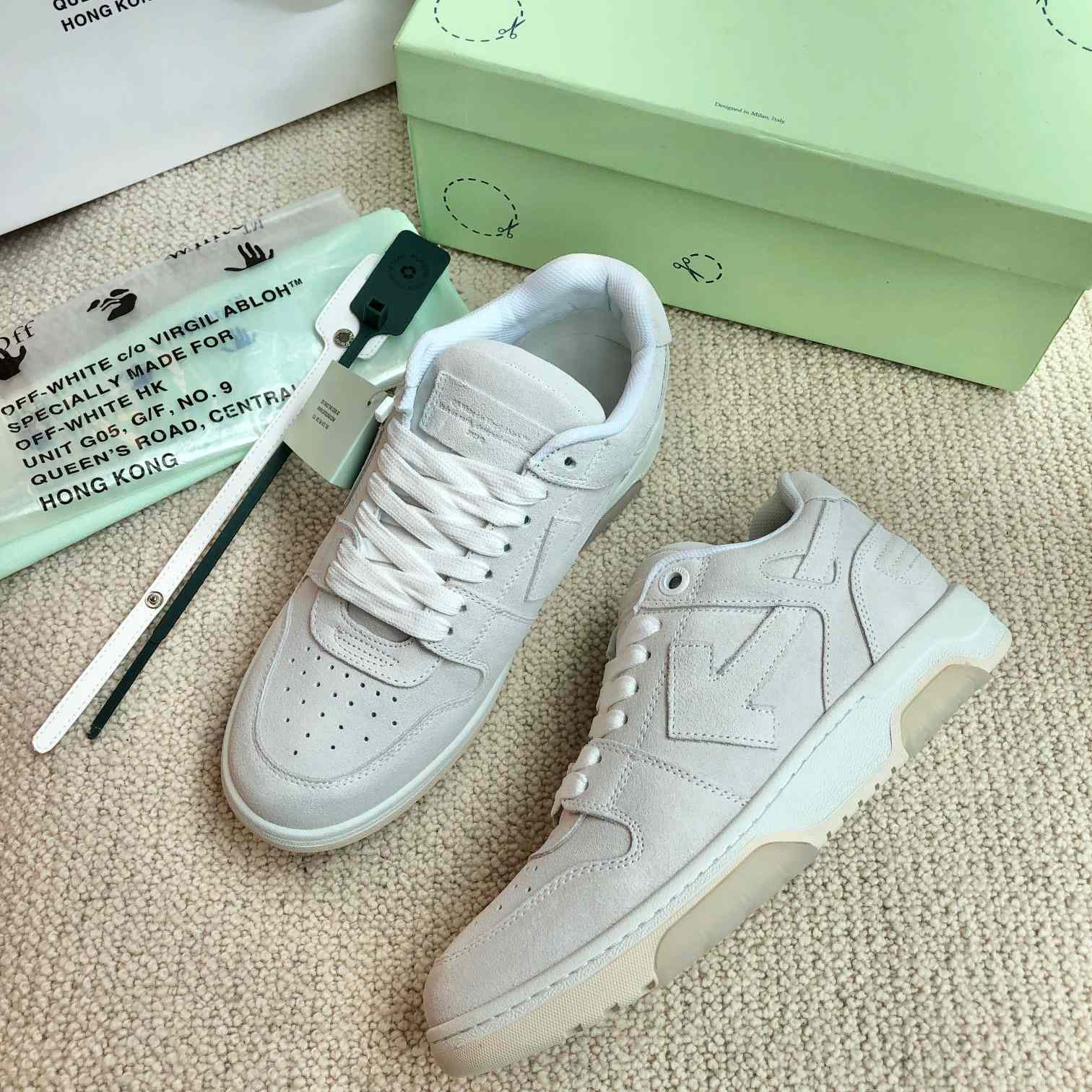 Off White Out Of Office Calf Calf Leather Sneaker - DopestKickz