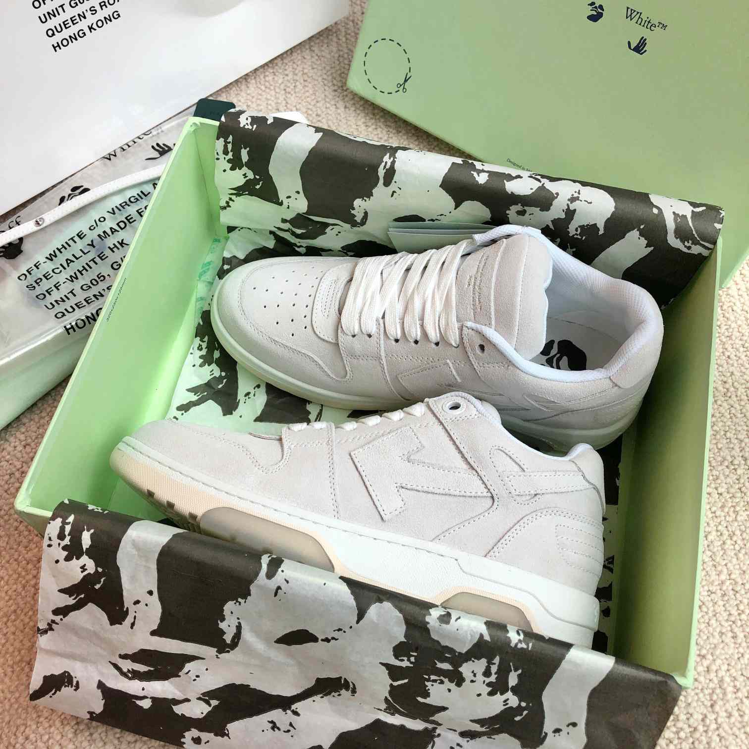 Off White Out Of Office Calf Calf Leather Sneaker - DopestKickz