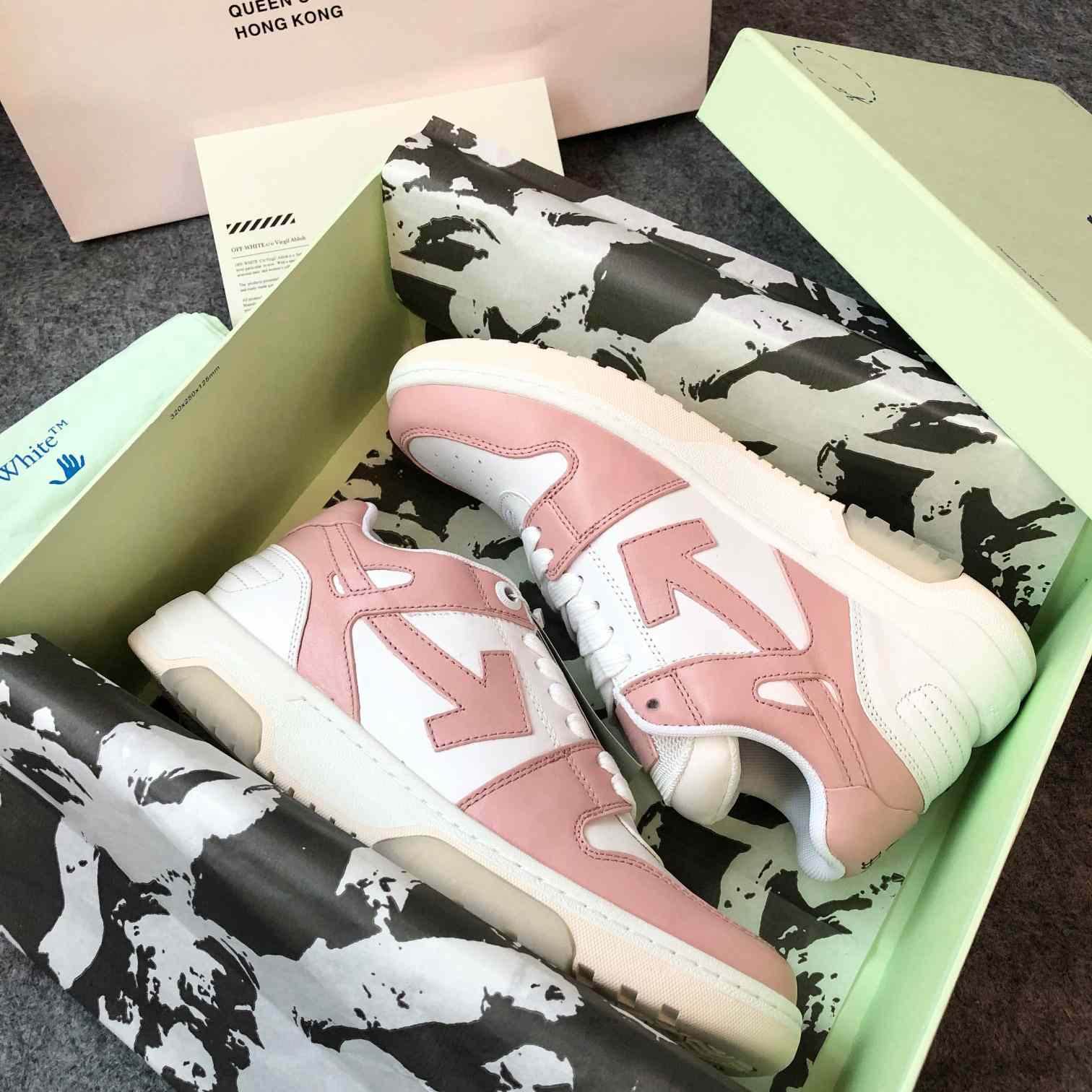 Off White Out Of Office Calf Leather Sneaker - DopestKickz