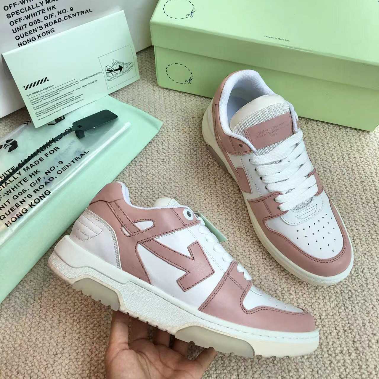 Off White Out Of Office Calf Leather Sneaker - DopestKickz