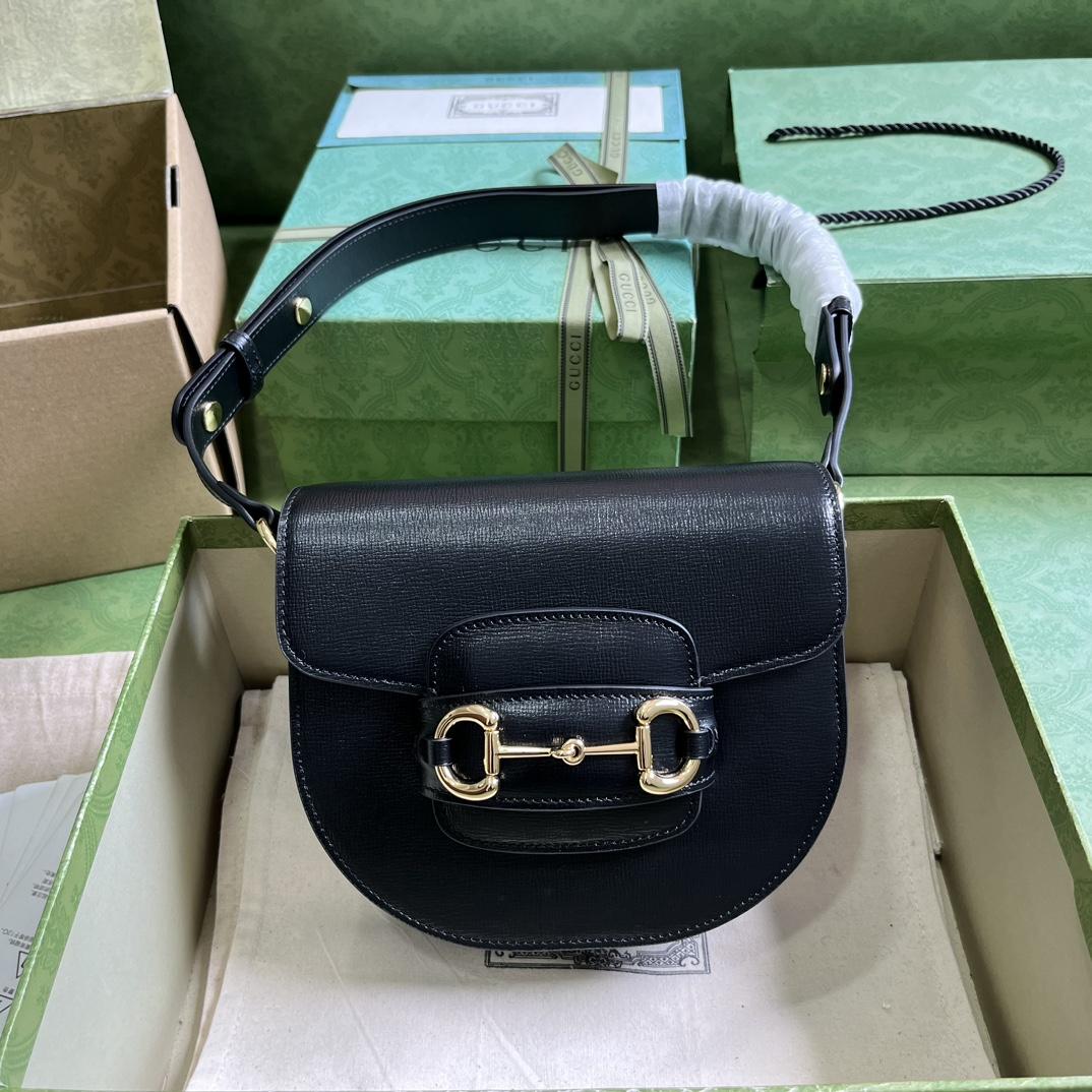 Gucci Horsebit 1955 Mini Rounded Bag (20x 13x 6cm) - DopestKickz