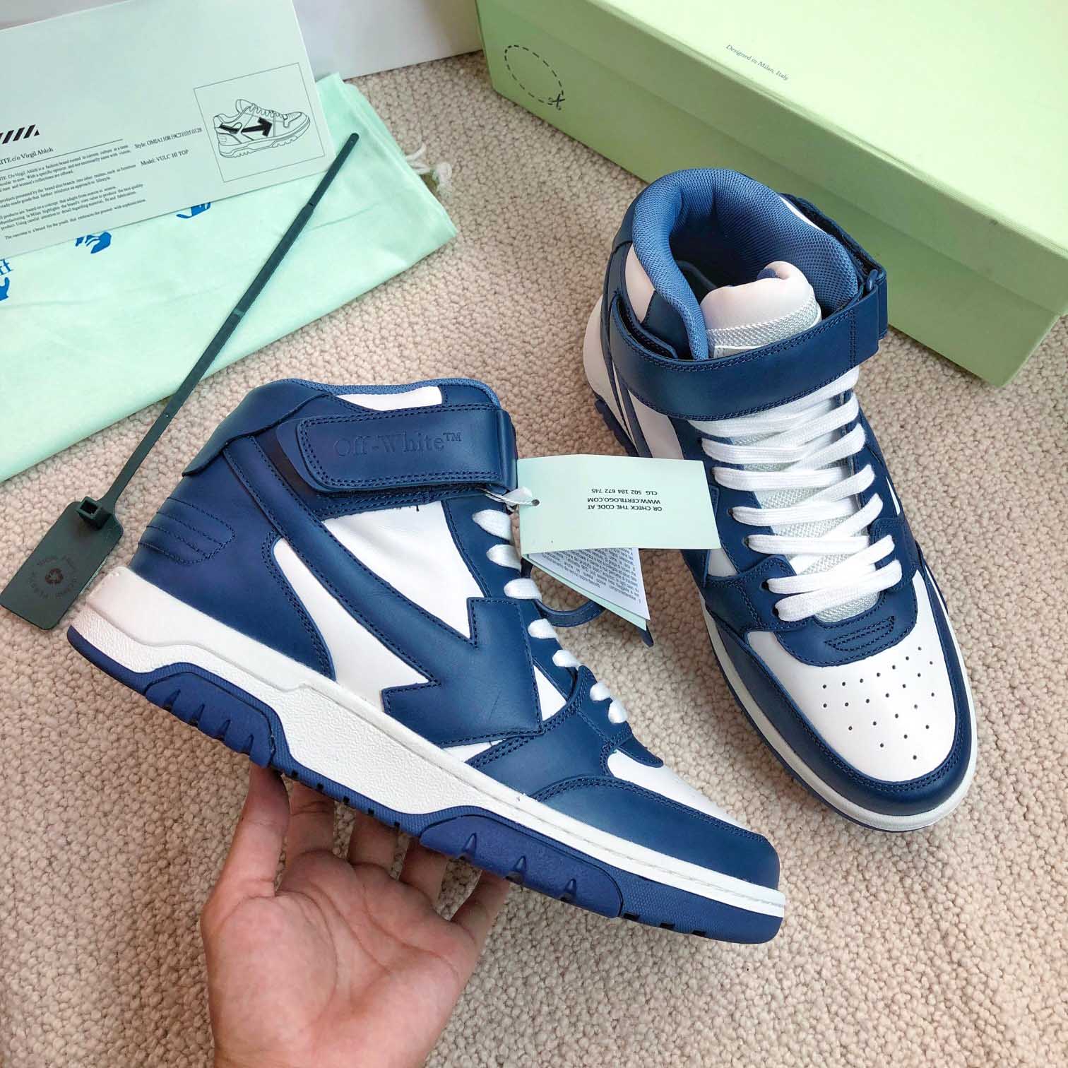 Off White Out Of Office Mid Top Sneaker - DopestKickz