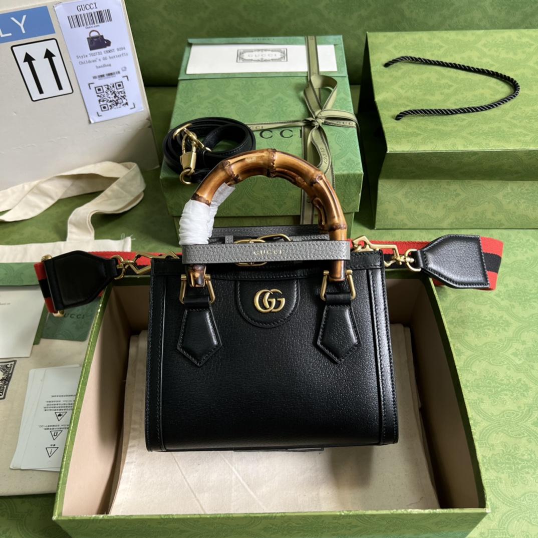 Gucci Diana Mini Tote Bag(20*16*10cm) - DopestKickz