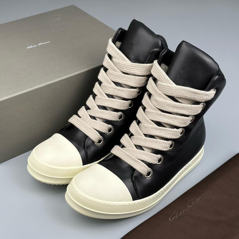 Rick Owens High-Top Sneakers - DopestKickz