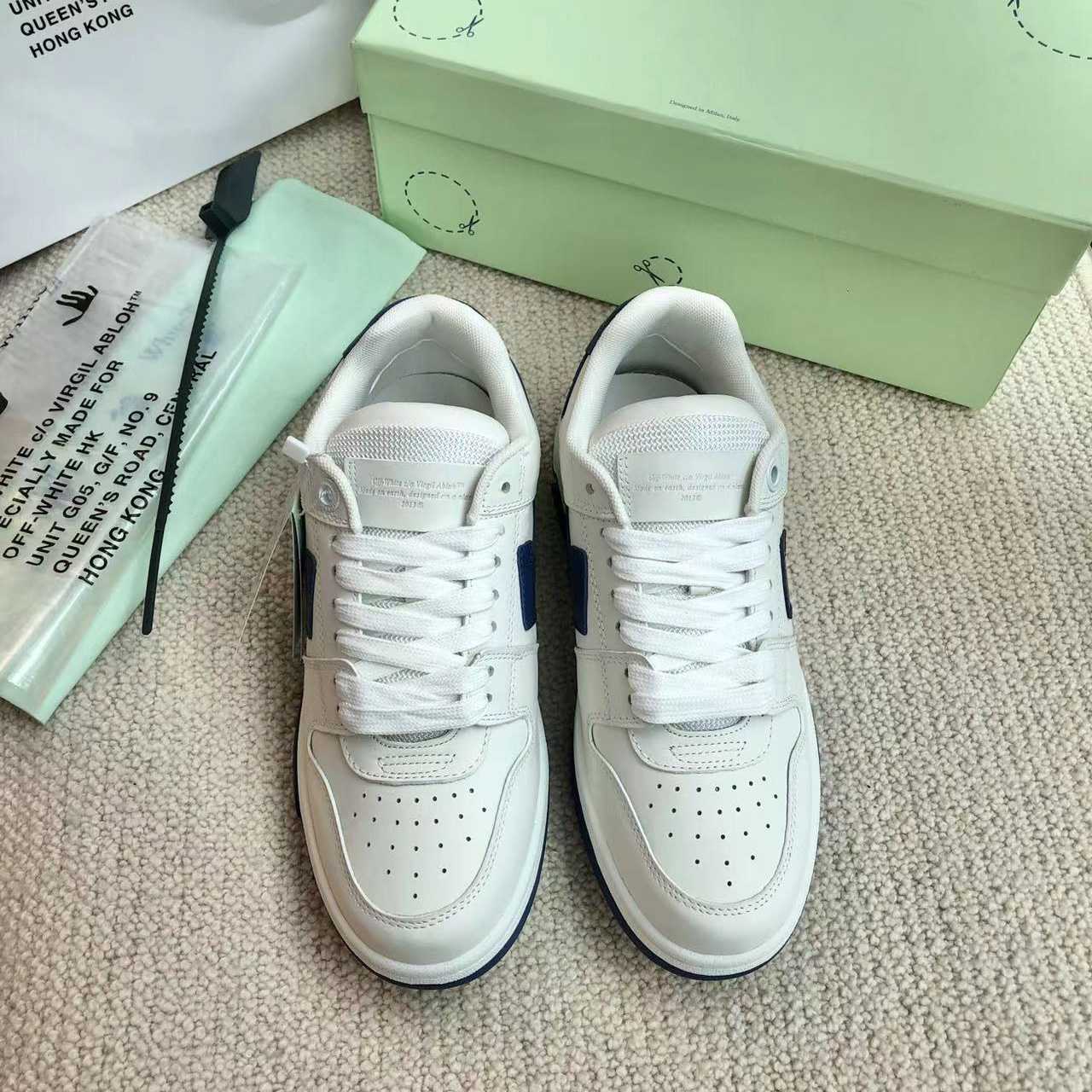 Off White Out Of Office Calf Leather Sneaker - DopestKickz