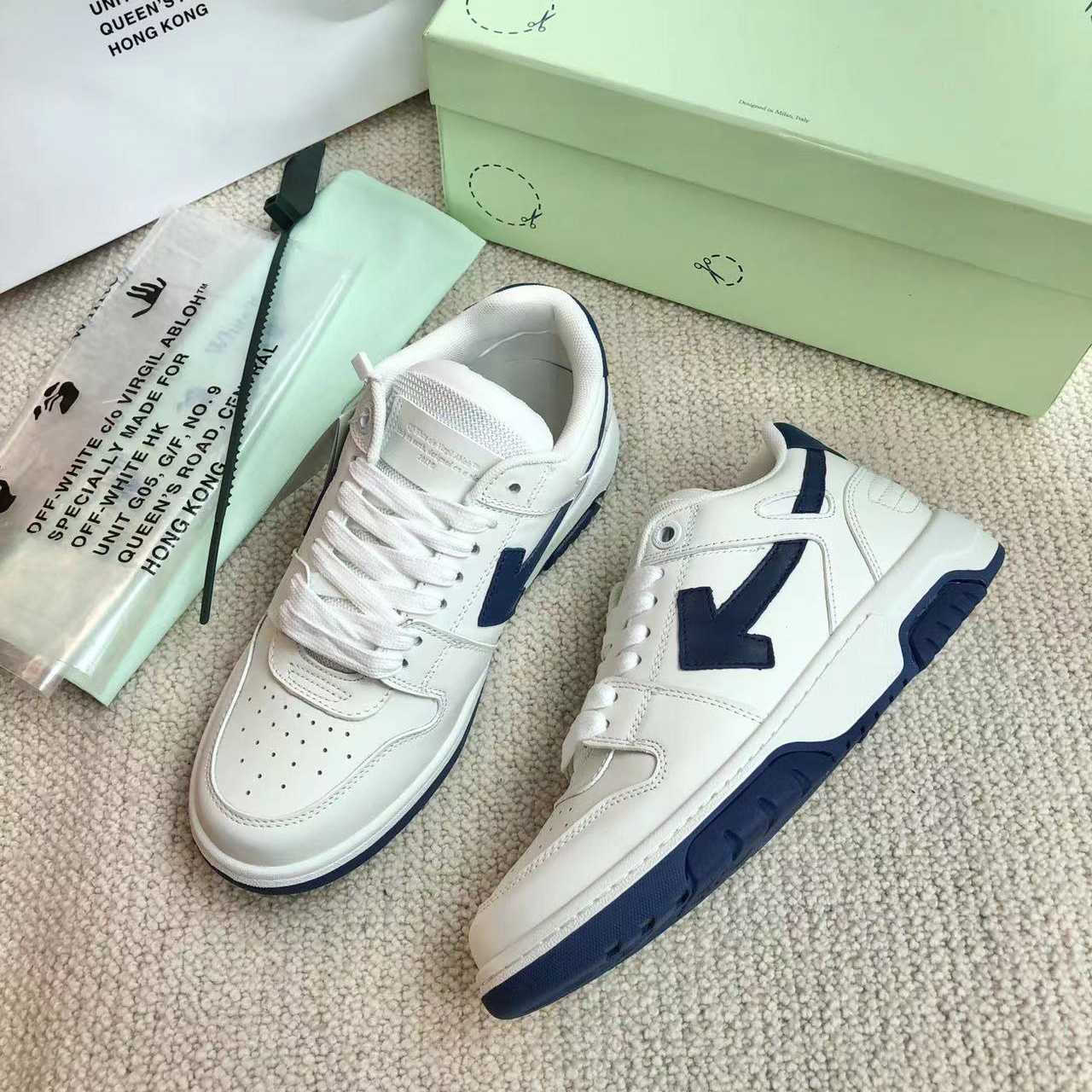 Off White Out Of Office Calf Leather Sneaker - DopestKickz