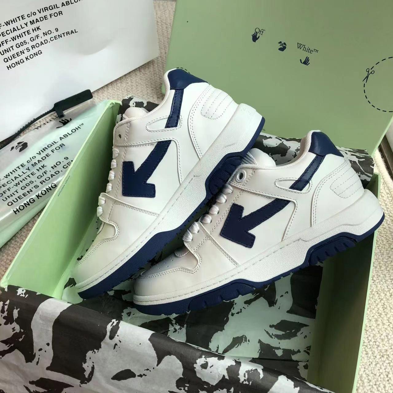 Off White Out Of Office Calf Leather Sneaker - DopestKickz