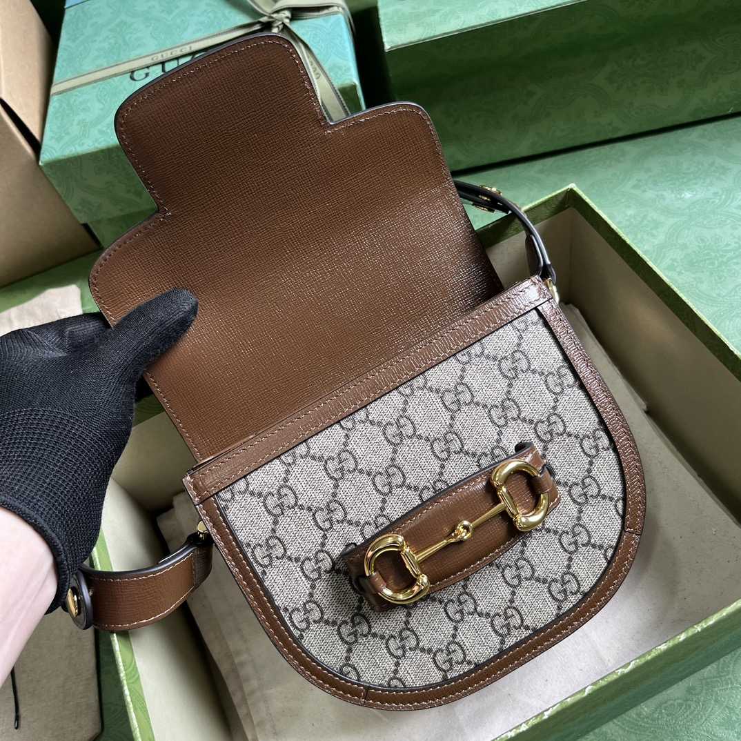 Gucci Horsebit 1955 Mini Rounded Bag (20x 13x 6cm) - DopestKickz
